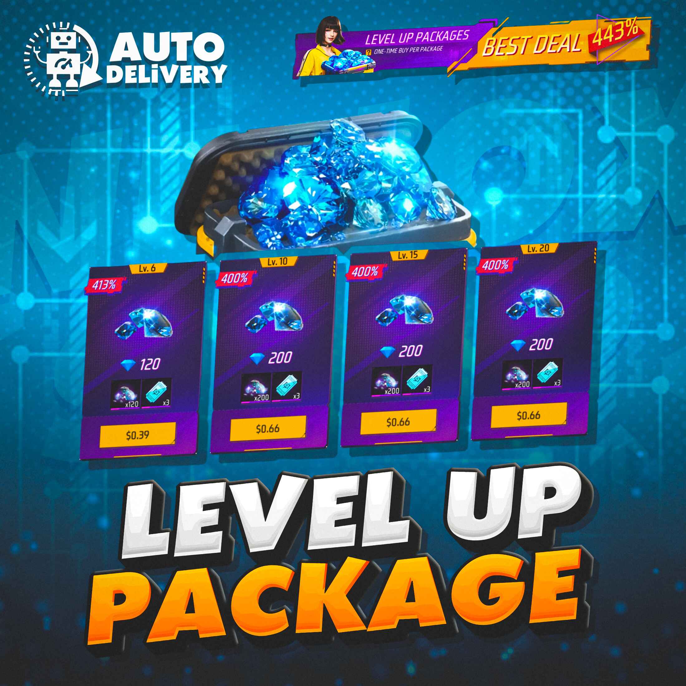 LEVEL UP PASS (BD)
